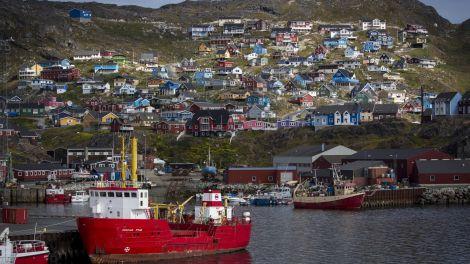 Harbour views of Qaqortoq
