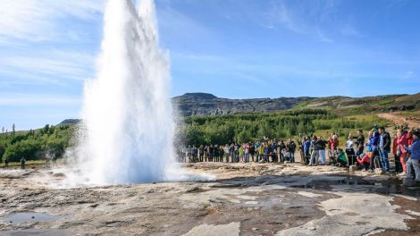 Geysers on a tailor made tour of Iceland