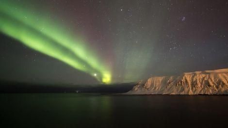 Northern Lights over Iceland on Super Jeep Tour