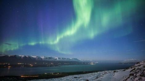 Views on our Northern Lights and Blue Lagoon tour